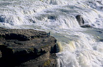 Gullfoss waterfalls on the Hvita river, Iceland