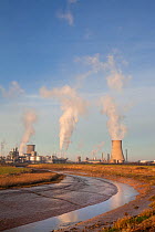 Saltend Chemical Plant, Kingston upon Hull, East Yorkshire, England, UK, January 2014.