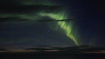 Time lapse of the Aurora Australis, Antarctica.