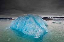 Iceberg in Kongsfjorden, Svalbard, Norway, July 2011.