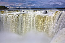 The Salto Union at Garganta del Diablo (Devil's Throat), Iguazu falls, Brazil/Argentina, from the Argentine side. September 2010.