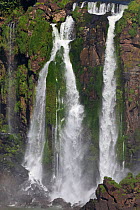Salto Escondido waterfalls. Iguazu falls, Brazil/Argentina, from the Argentine side. September 2010.