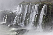 Salto Escondido, Iguazu falls, Brazil/Argentina, from the Argentine side. September 2010.
