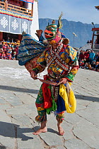 Jacham (bird dance / monastic dance). The message of this dance is that all animals (domesticated and wild) have the right to live freely on earth without violence, cruelty or suffering. It conveys th...