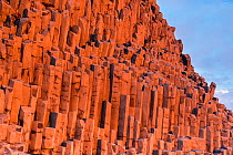 Basalt columns at Vik, the southernmost village in Iceland. February 2014.