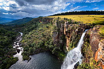 Berlin falls on a summer afternoon. Panorama route, Mpumalanga, South Africa. March 2013.
