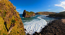 Sunny summer day at Hole in the Wall. Wild Coast, Eastern Cape, South Africa. June 2012.