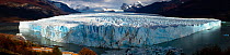 Panoramic view of the Perito Moreno Glacier, Patagonia, Argentina. April 2013.
