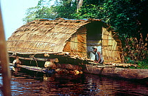 Trade vessel on journey to Mbandaka, Momboyo river, Democratic Republic of the Congo, 2008-2009.