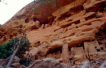 Ancient Tellem tombs, Bandiagara, Mali, 2005-2006.