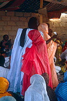 Wedding guests in Atar, Mauritania, 2005.