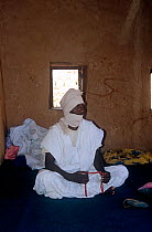 Bead trader, Chinguetti, Mauritania, 2005.