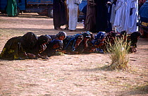 Peul / Fula 'debutantes' at ceremony, Ngarawal Fuduk near Agadez, Niger, 2005.