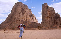 Bede, a Toubou guide, on the journey to the far north of Niger, 2005.