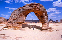 Rock arch in the far north of Niger, 2005.