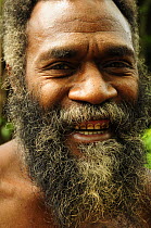 Melansian man, Tanna Island, Tafea, Vanuatu, September 2008