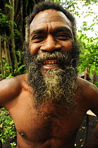 Melansian man, Tanna Island, Tafea, Vanuatu, September 2008