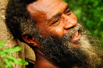 Melansian Man, Tanna Island, Tafea, Vanuatu, September 2008.