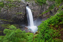 Maanafossen waterfall. Gjesdal, Rogaland, Norway, June 2012.