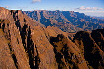 Aerial view of  Drakensberg Mountains, South Africa, May 2011.