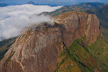 Aerial view of  Mount Namuli, Mozambique, May 2011.