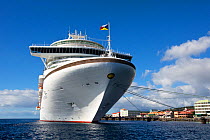Transatlantic cruise boat, Dominica, Caribbean Sea, Atlantic Ocean, January 2013.