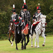 The Honourable Artillery Company, the second oldest military organisation in the world, parades for its annual review at Guards Polo Club, Smith Lawn, in Windsor Great Park, United Kingdom. October 20...