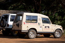 Save the Elephants mobile education vehicles, Samburu National Reserve, Kenya.