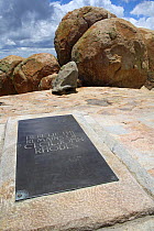 Worlds view, grave of Cecil Rhodes, Matobo Hills, Zimbabwe. January 2011.