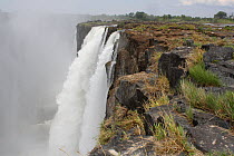 Landscape of the Victoria Falls, Zambia November 2010.