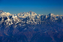 Mount Everest landscape, Himalayas, Nepal. November 2014.