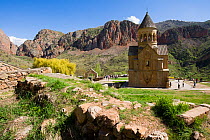 Noravank Monastery, Central Armenia, April.
