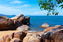 Shore of Lake Malawi, Senga Bay, Malawi. November 2012