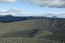 Hverfell crater volcano, Reykhjalid, Iceland, September 2003.