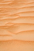 Windblown sand pattern in dunes. Arabian Desert, Dubai, UAE.