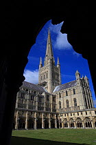 Norwich Cathedral, Norfolk, England, June 2015.