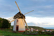 Old windmill, Santa Maria Island, Azores, Portugal, Atlantic Ocean, September 2012.