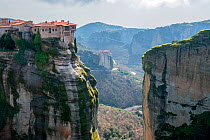 The Holy Monastery of Varlaam. This is the second largest monastery in the Meteora complex. It was built in 1541 and embellished in 1548. The old refectory is used as a museum. It is among the 6 out o...