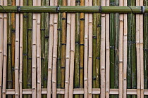 Bamboo wall detail, Nagaland,  North East India, October 2014.