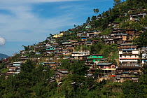 Tuensang Town, Tuensang district. Nagaland, North East India, October 2014.