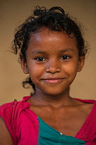 Assamese girl, Assam. North East India. October 2014.