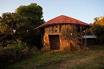 Museum of Tana Qirqos Monastery, Lake Tana Biosphere Reserve, Ethiopia. December 2013.