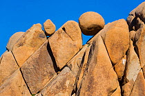 Rock formation know as Giant Marbles, Joshua Tree National Park, California, USA, February 2015.