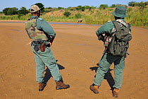 Anti poaching patrol in iMfolozi National Park, South Africa, October 2011.