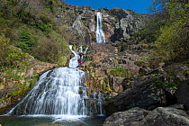 Mizarela Waterfall, Freita Mountain Range, Portugal, March 2015.