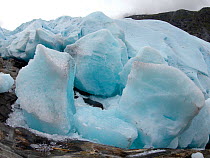 Svartisen Glacier, Svartisen National Park, Nordland, Norway, June.
