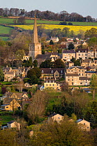 Village of Painswick - "the Queen of the Cotswolds", Gloucestershire, UK. April 2015.