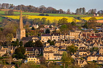Village of Painswick - 'the Queen of the Cotswolds' - Gloucestershire, UK. April 2015.