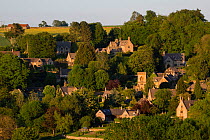 The village of Snowshill, Gloucestershire, UK. June 2015.