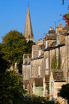 The Cotswolds village of Bisley, Gloucestershire, UK. October 2015.